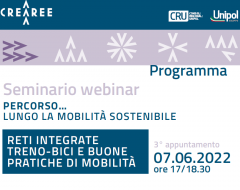 Webinar "Mobilità dolce, spazi urbani e futuro su rotaia"