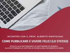 Incontro con il prof. Alberto Mantovani