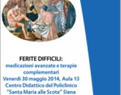 Convegno "Ferite difficili: medicazioni avanzate e terapie complementari" thumb