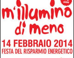 Logo campagna Caterpillar M'illumino di meno