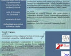 Seminario di studi "Archeologia preventiva in Francia e in Italia" thumb