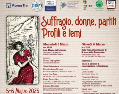 convegno “Suffragio, donne, partiti. Profili e temi” convegno “Suffragio, donne, partiti. Profili e temi”