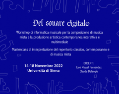 "Del sonare digitale" "Del sonare digitale"