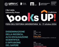 USiena Press a Macerata per “books UP!”, la Fiera dell'editoria universitaria USiena Press a Macerata per “books UP!”, la Fiera dell'editoria universitaria