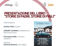 presentazione del libro di Andrea Polo "Storie di padri. Storie di figli" presentazione del libro di Andrea Polo "Storie di padri. Storie di figli"