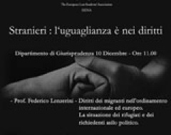 "Stranieri: l'uguaglianza è nei diritti"