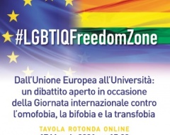 Tavola rotonda online “#LGBTIQFreedomZone" Tavola rotonda online “#LGBTIQFreedomZone"