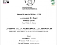 thumb Lo sport dalla metropoli alla provincia