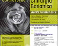 Locandina convegno "Chirurgia bariatrica"