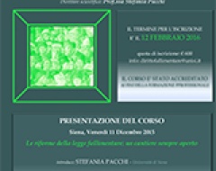 Corso di Alta Formazione in Diritto delle crisi d'impresa - thumb