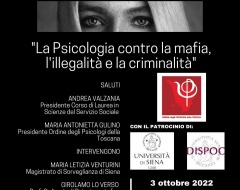 La Psicologia contro la mafia, l'illegalità e la criminalità