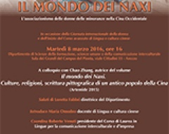 "Minoranze al centro. Il mondo dei Naxi"