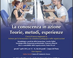 "La conoscenza in azione. Teorie, metodi, esperienze"