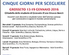 cinque giorni per scegliere
