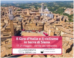 Giro d'Italia: iniziative in Ateneo per celebrare il passaggio a Siena Giro d'Italia: iniziative in Ateneo per celebrare il passaggio a Siena
