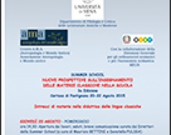 Summer school  certosa di pontignano