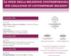 Ciclo di seminari “Le sfide della religione contemporanea” Ciclo di seminari “Le sfide della religione contemporanea”