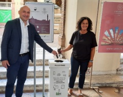 contenitori raee Università-Comune di Siena