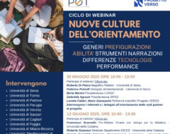 Ciclo di webinar "Nuove culture dell'orientamento"