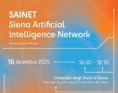 presentazione del Siena Artificial Intelligence Network