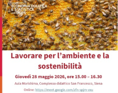 Lavorare per l'ambiente e la sostenibilità