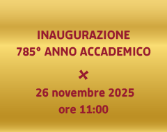 inaugurazione del 785° anno accademico