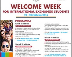 Welcome week for international exchange students