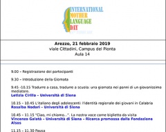 Arezzo: giornata internazionale della lingua madre