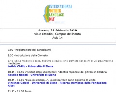 Arezzo: giornata internazionale della lingua madre Arezzo: giornata internazionale della lingua madre