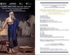 Giornata di studi dedicata a Cesare Maccari Giornata di studi dedicata a Cesare Maccari