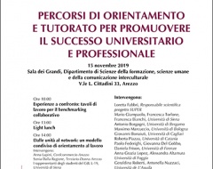 workshop "Percorsi di orientamento e tutorato" workshop "Percorsi di orientamento e tutorato"