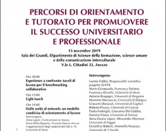 workshop "Percorsi di orientamento e tutorato"