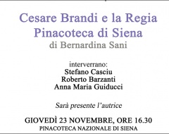 Presentazione libro su Cesare Brandi