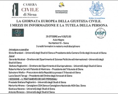 Convegno "La giornata europea della giustizia civile"