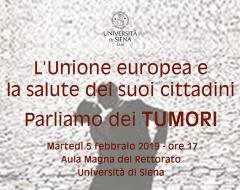 "L'Unione europea e la salute dei suoi cittadini" "L'Unione europea e la salute dei suoi cittadini"