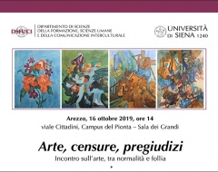 Arezzo: incontro “Arte, censure, pregiudizi”