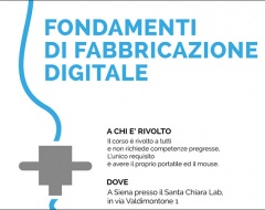 Corso di formazione "Fondamenti di fabbricazione digitale"