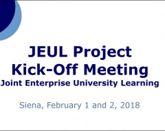 Jeul Project Kick-Off Meeting
