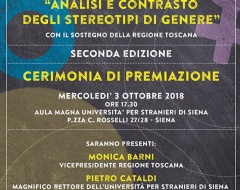 premiazione concorso "Analisi e contrasto degli stereotipi di genere" premiazione concorso "Analisi e contrasto degli stereotipi di genere"