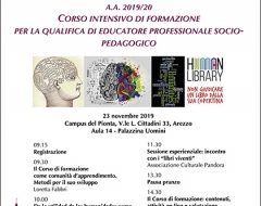 Arezzo: inaugurazione corso per educatore professionale socio-pedagogico Arezzo: inaugurazione corso per educatore professionale socio-pedagogico