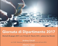 Giornata del dipartimento di Ingegneria dell'informazione e scienze matematiche 2017