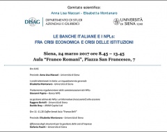 seminario banche italiane