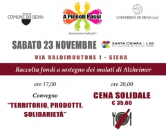 Convegno sul territorio, prodotti, solidarietà Convegno sul territorio, prodotti, solidarietà