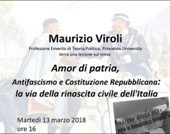 lezione del prof. Maurizio Viroli