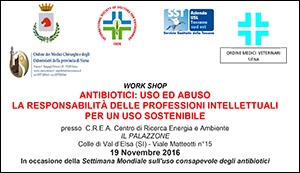 workshop "Antibiotici: uso ed abuso"