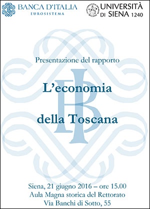 rapporto "L'economia della Toscana"