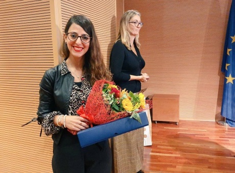 premiazione studentessa Università di Siena