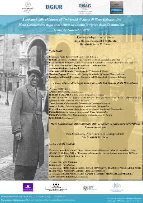 Convegno Piero Calamandrei Convegno Piero Calamandrei