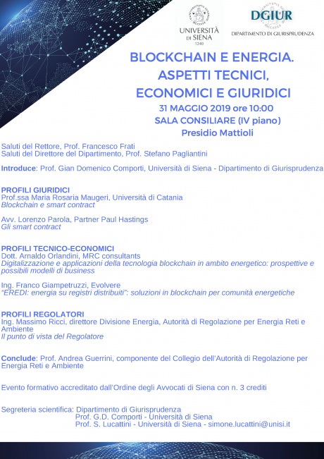 Blockchain e energia