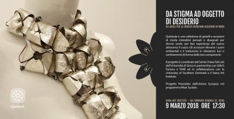 collezione di gioielli interattivi "Quietude" collezione di gioielli interattivi "Quietude"